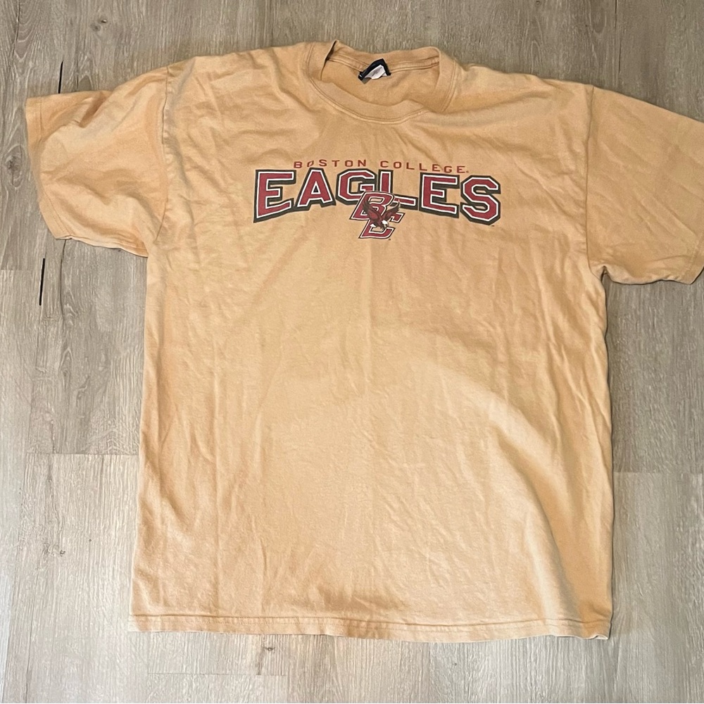 Boston College Eagles Tan Short-Sleeve Graphic Tee